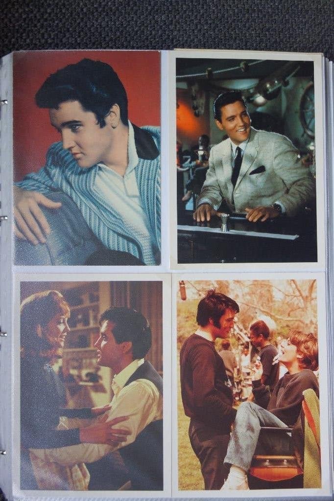Briefkaarten 4 maal Elvis Presley, Ophalen of Verzenden, Nieuw, Foto of Kaart