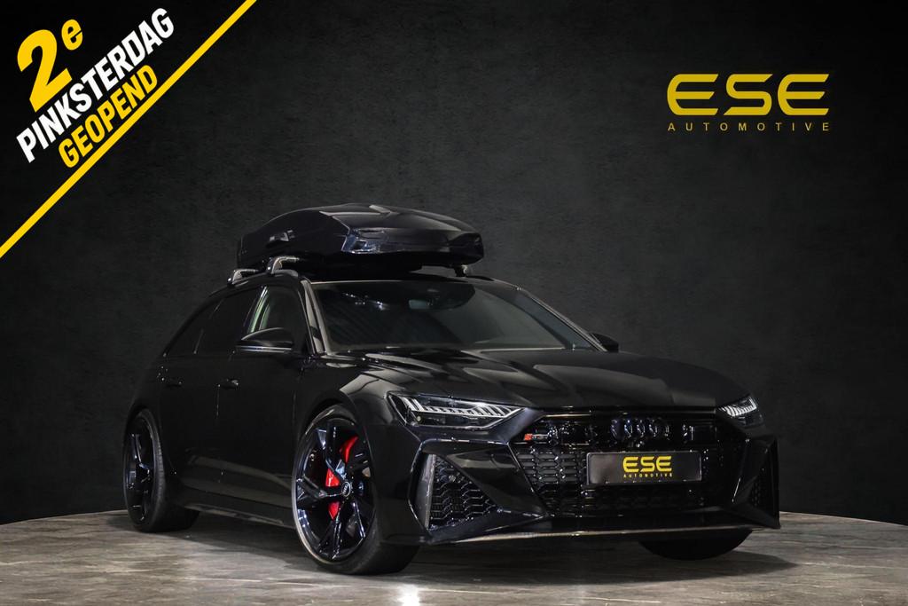 Audi RS6 Avant TFSI quattro | Panorama | Keramisch | Hud | B, Auto's, Automaat, Gebruikt, 600 pk, Leder