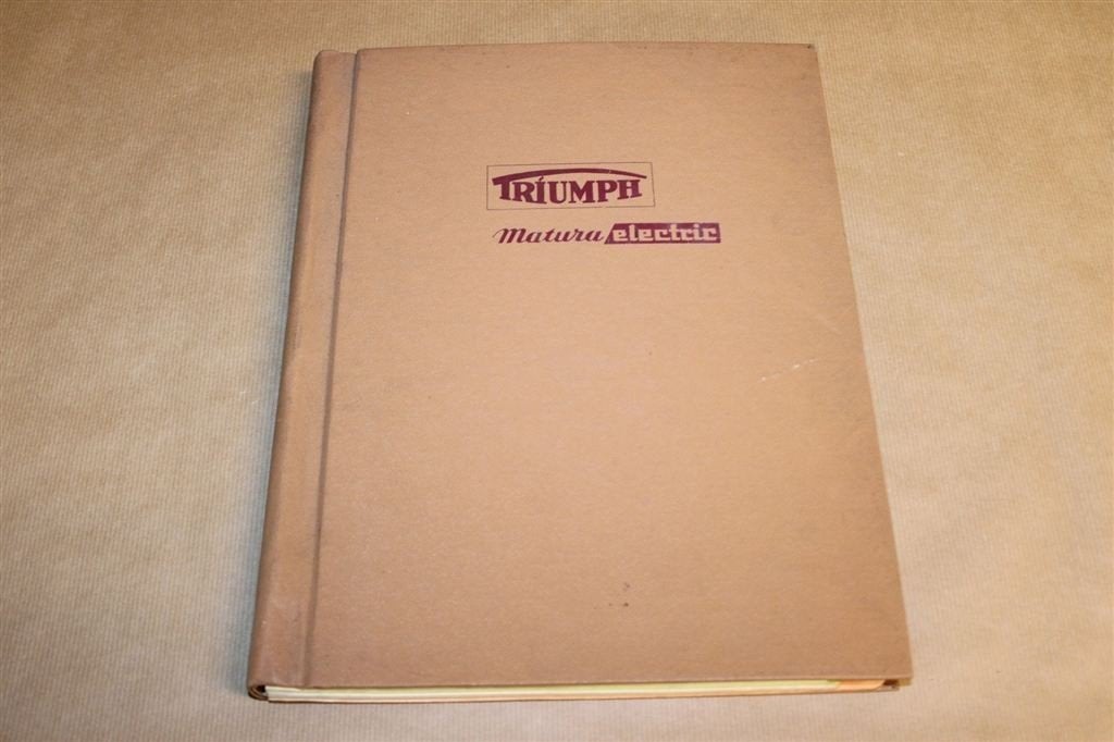 Triumph Matura Electric — Handleiding — Typemachine [DE], Gebruikt, -, -, Ophalen of Verzenden