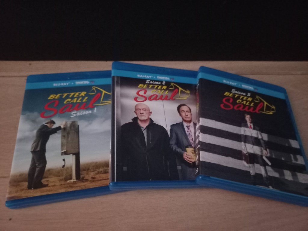 Better Call Saul Seizoen 1+2+3 (9xBLU-RAY SET) Breaking Bad, Cd's en Dvd's, Blu-ray, Ophalen of Verzenden, Zo goed als nieuw, Tv en Series