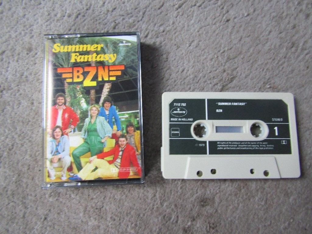 Cassette: BZN - Summer fantasy, Cd's en Dvd's, Cassettebandjes, Gebruikt, 1 bandje, Ophalen of Verzenden, Origineel