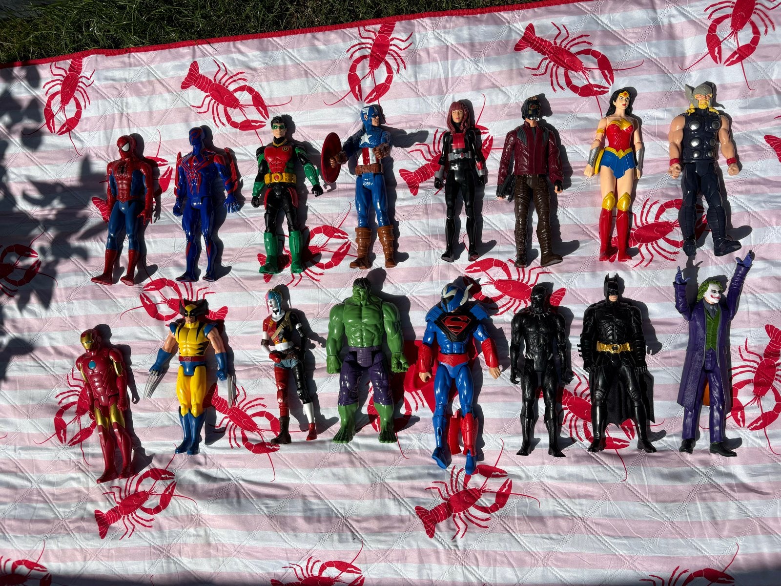 Grote collectie Marvel & DC superhelden actiefiguren, Ophalen of Verzenden, Gebruikt