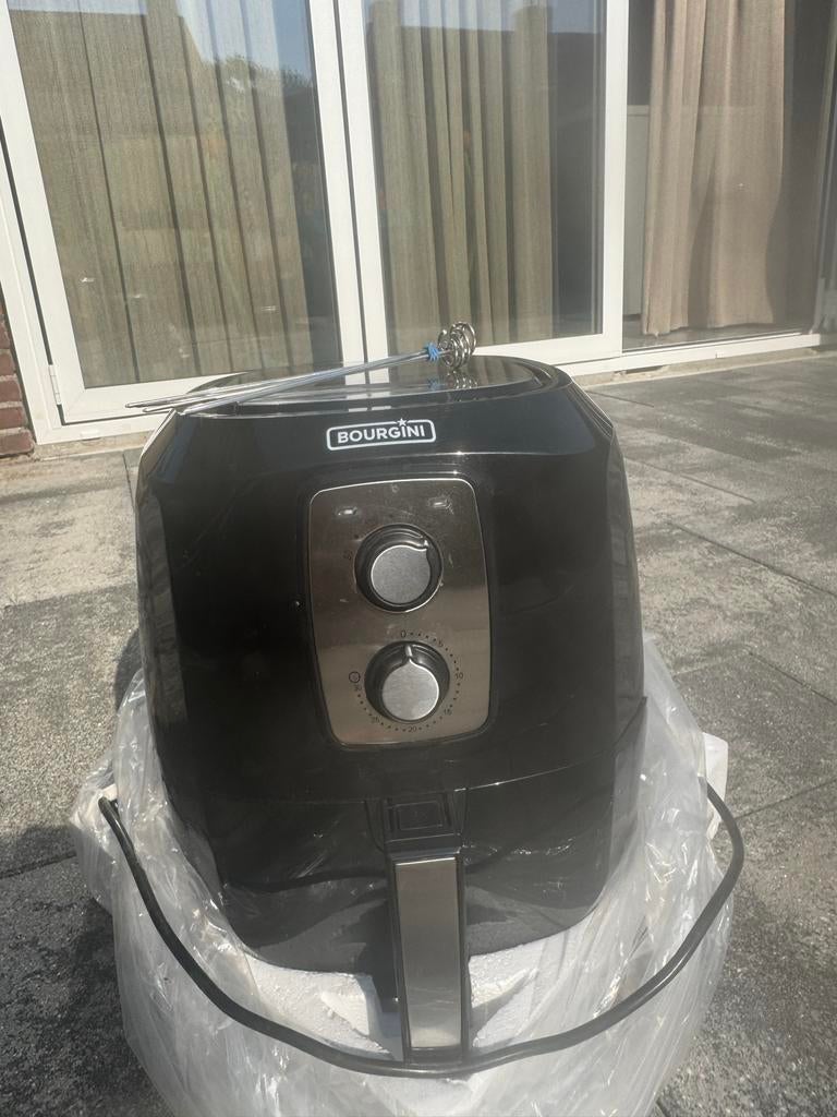 Bourgini Airfryer - Zo goed als nieuw, perfect krokant!, Ophalen of Verzenden, Zo goed als nieuw, Airfryer