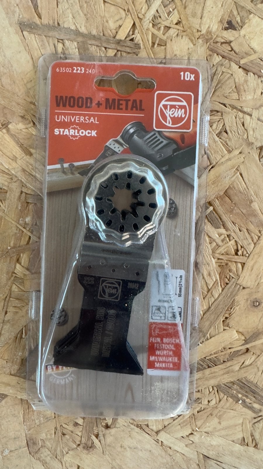 Fein Starlock zaagblad hout/metaal, Ophalen, Nieuw