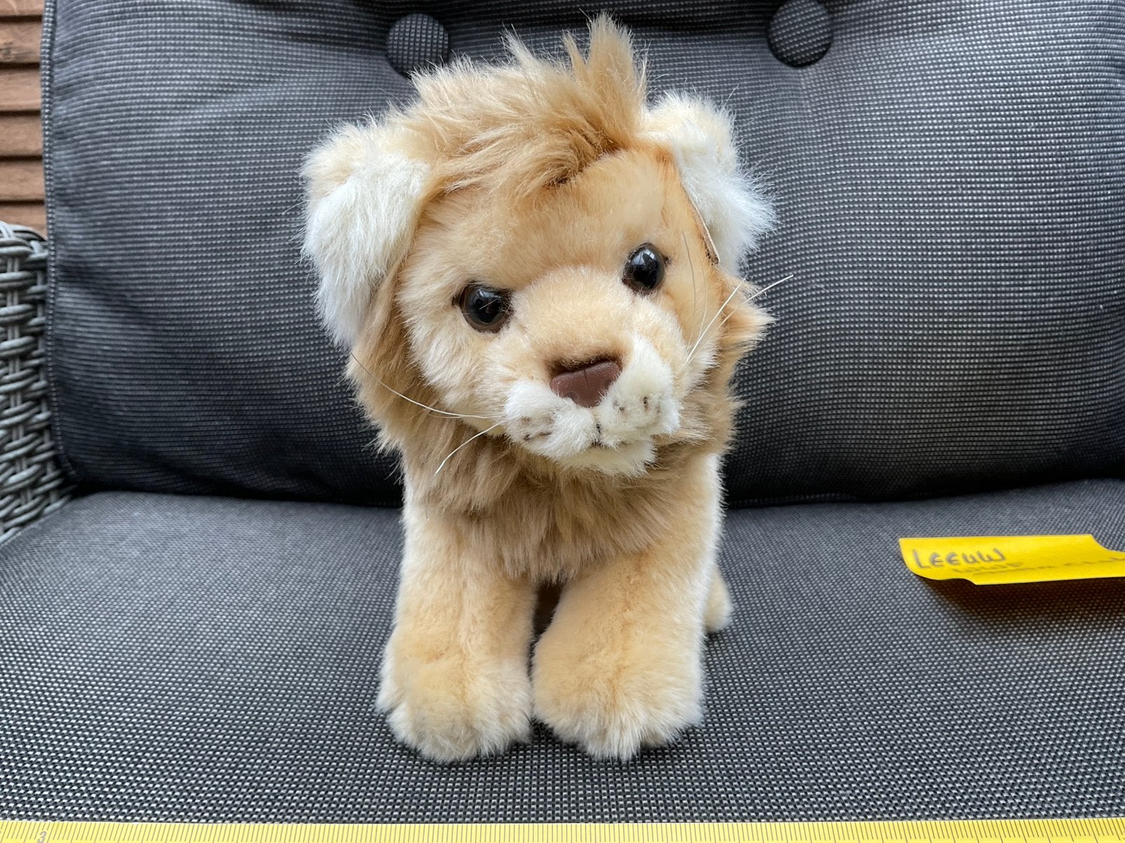 Nieuwe zgan WWF Anna Club Plush leeuw knuffel 20/25cm, Ophalen, Nieuw, Middelgroot (20 tot 80 cm), Beige