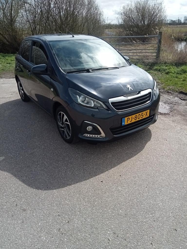 Peugeot 108 allure, Voorwielaandrijving, Stof, Blauw, Handgeschakeld