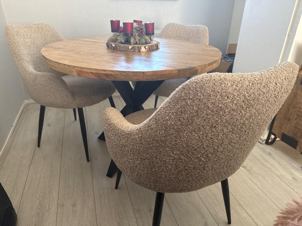 Stoelen, Overige kleuren, Drie, Verzenden, Zo goed als nieuw