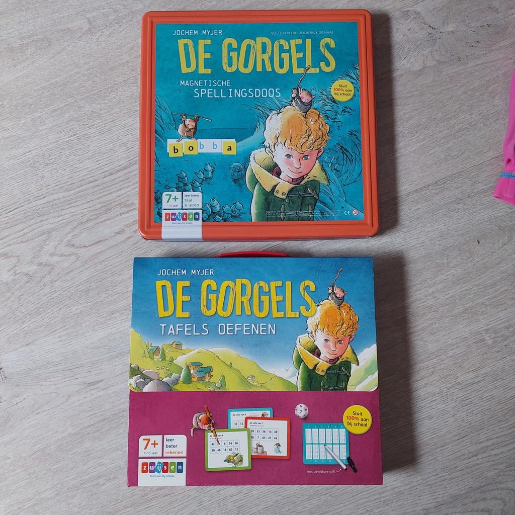 De gorgels spellingsdoos en tafels oefenen, Kinderen en Baby's, Speelgoed | Educatief en Creatief, Ophalen of Verzenden