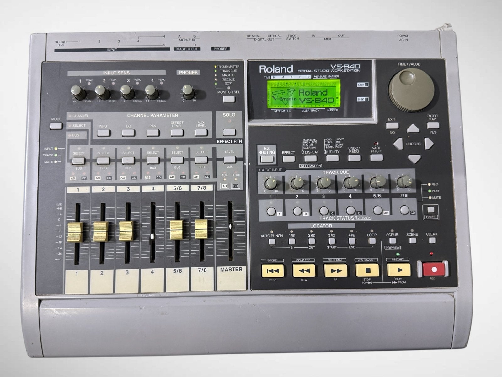 Vintage Roland Digital Studio Workstation VS-840, Roland, Minder dan 5 kanalen, Ophalen of Verzenden, Roland