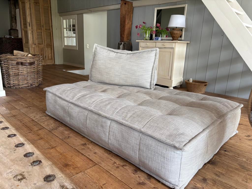 Lounche banken (2) groot Loods 5, Huis en Inrichting, Banken | Bankstellen, 100 tot 125 cm, 150 tot 200 cm, Ophalen of Verzenden