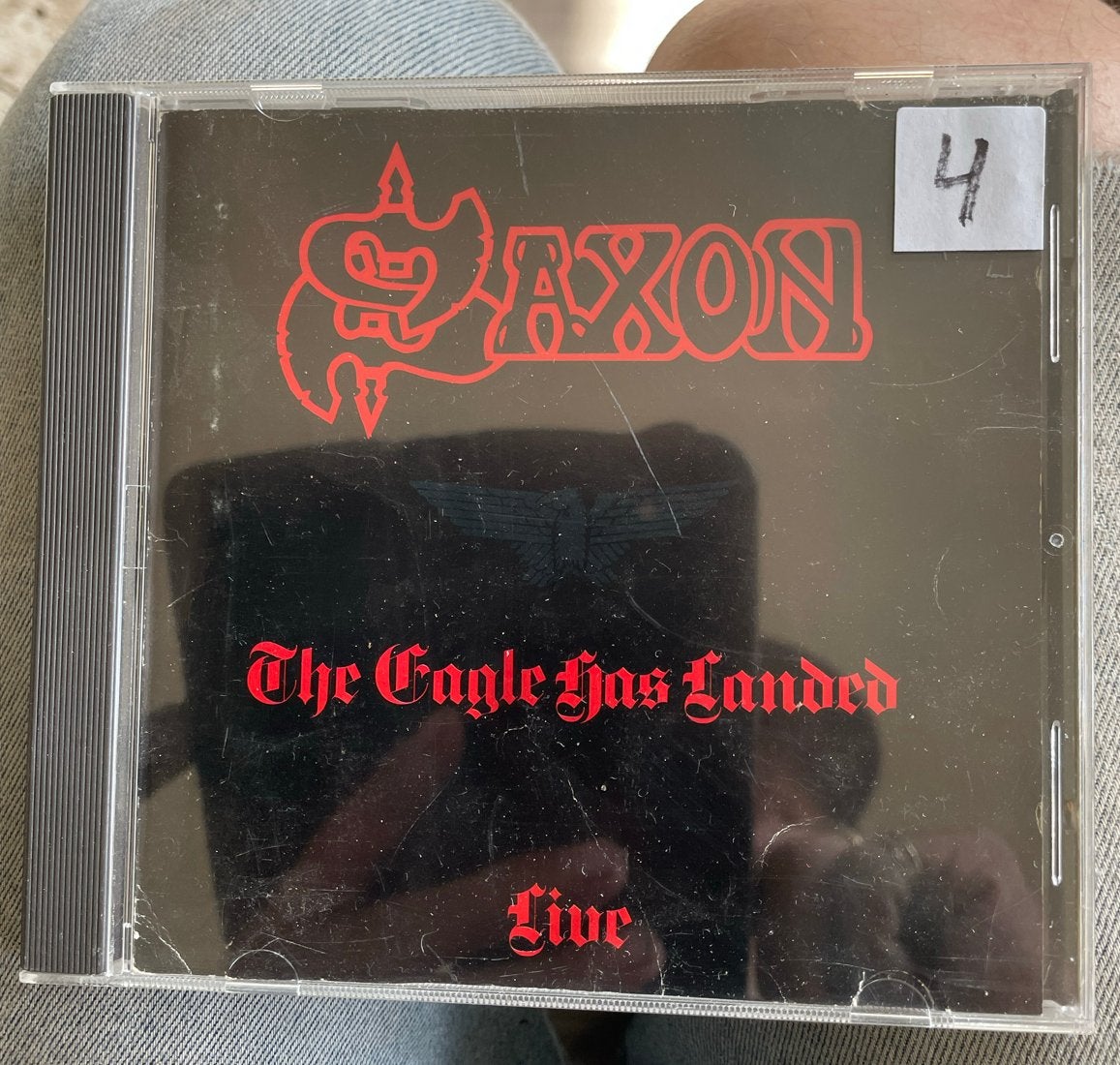 Saxon - The Eagle Has Landed Live CD, Ophalen of Verzenden, Gebruikt, Hardrock, Live-album