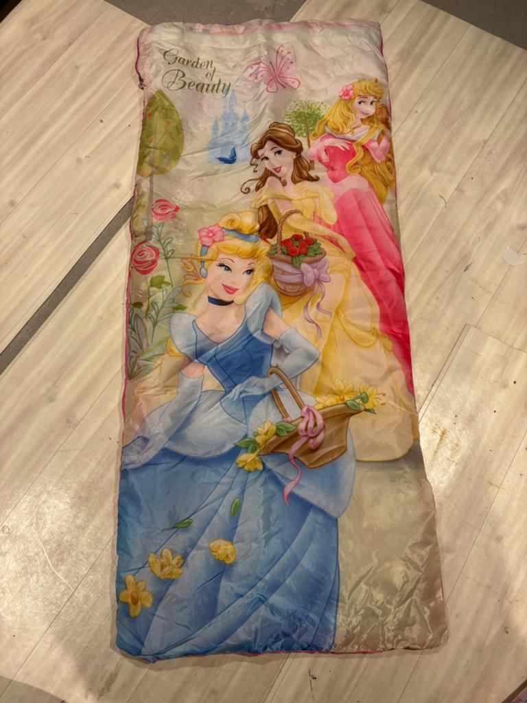 Disney Princess Slaapzak - Ideaal voor logeerpartijtjes, Caravans en Kamperen, Slaapzakken, Ophalen of Verzenden, Gebruikt