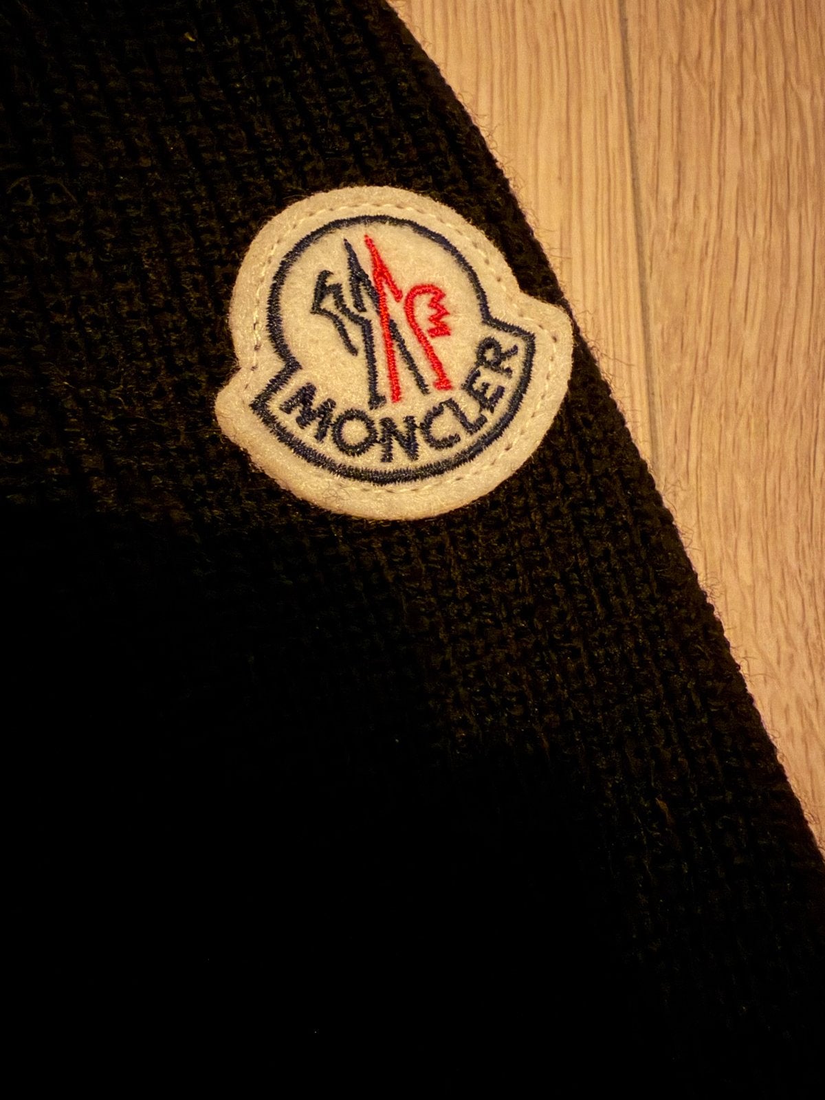 Moncler cardigan jas  - Zo goed als nieuw, Ophalen of Verzenden, Zo goed als nieuw, Maat 48/50 (M), Zwart