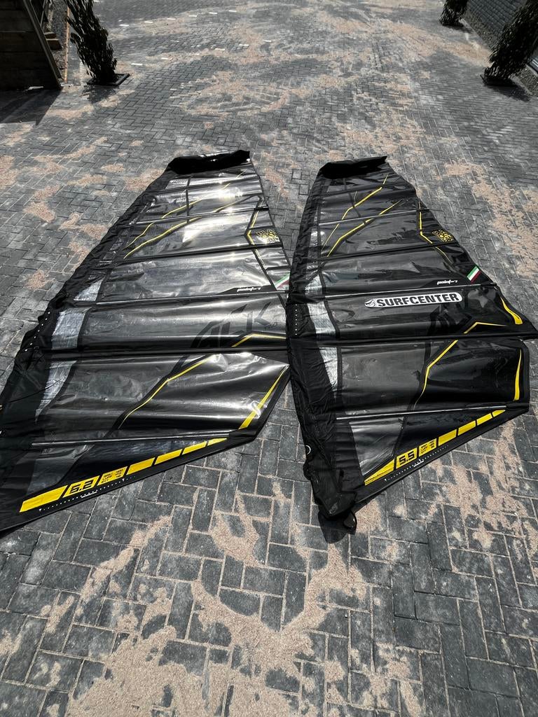 Point-7 AC-K PRO 5.5|6.2 windsurfzeilen, Ophalen, Zo goed als nieuw, Zeil