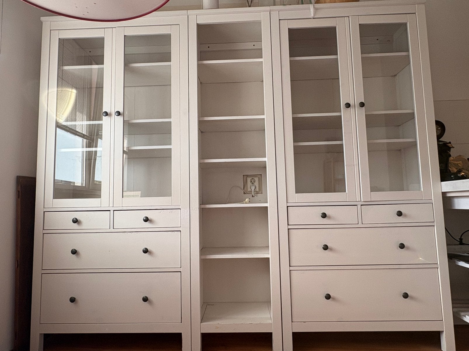 Massief houten Ikea Hemnes kasten, Ophalen, Gebruikt, Met deur(en), 200 cm of meer