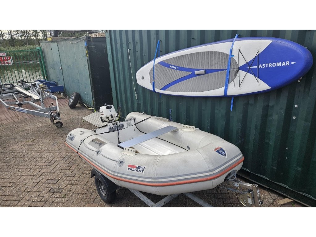 Rib boot voor de hobbyist met 5 pk Johnson motor, 3 m, Gebruikt, Overige merken