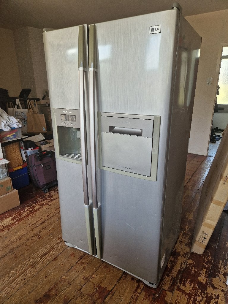 amerikaanse koelkast, Ophalen, Gebruikt, 200 liter of meer, 60 cm of meer
