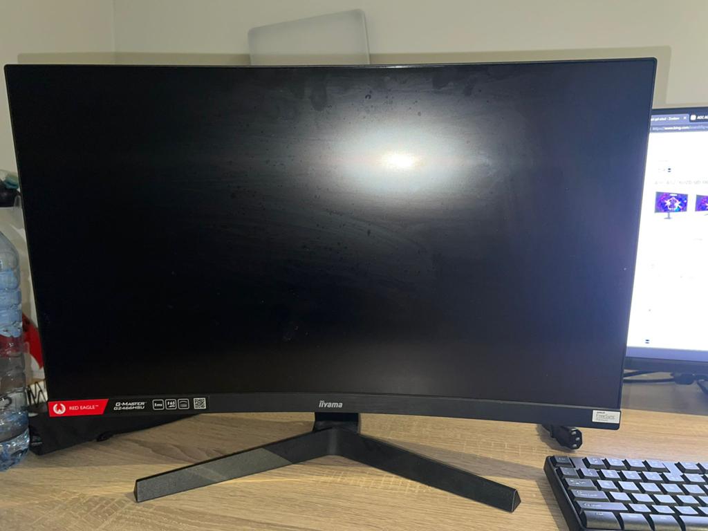 165Hz Gaming Monitor Iiyama 24” Curved – Perfect voor PS5/PC, Gaming, IPS, 101 t/m 150 Hz, Curved