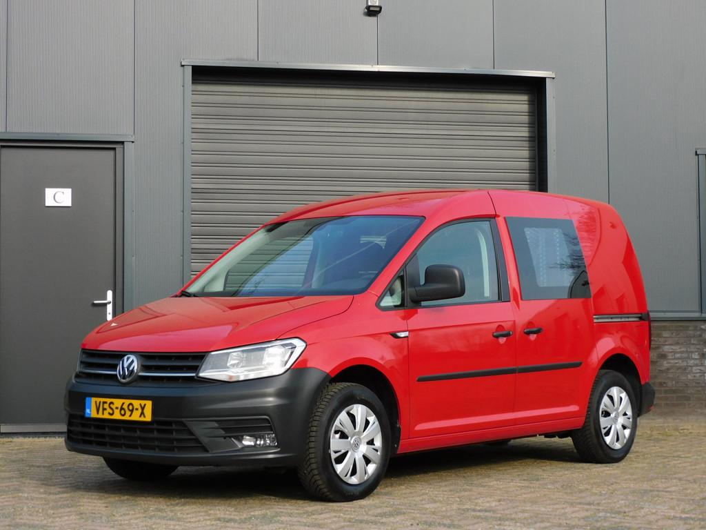 Volkswagen Caddy 1.0 TSI L1H1 BMT Comfortline TOPSTAAT! DEAL, Stof, Gebruikt, Volkswagen, Bedrijf
