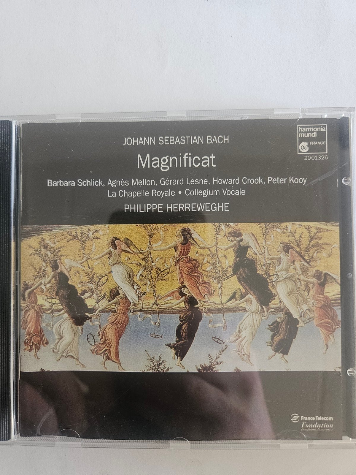 J.S. Bach - Magnificat & Cantate BWV 80 - Herreweghe CD, Cd's en Dvd's, Ophalen of Verzenden, Zo goed als nieuw, Barok, Album