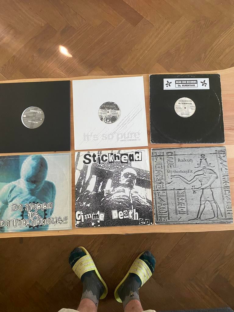 Radium, stickhead en speedyq vinyl, Ophalen of Verzenden, Zo goed als nieuw, Overige formaten