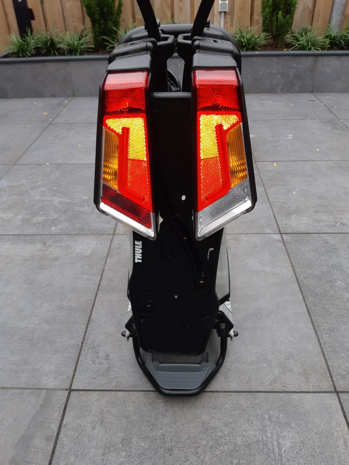 Thule easyfold 933 fietsendrager voor 2 elektrische fietsen, Ophalen, Elektrische fiets, Zo goed als nieuw, 2 fietsen