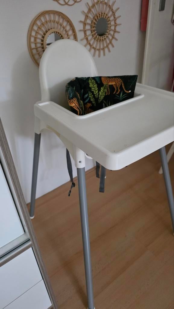 Ikea Antilop kinderstoel met kussen, Ophalen, Zo goed als nieuw, Overige typen, Gordel(s)