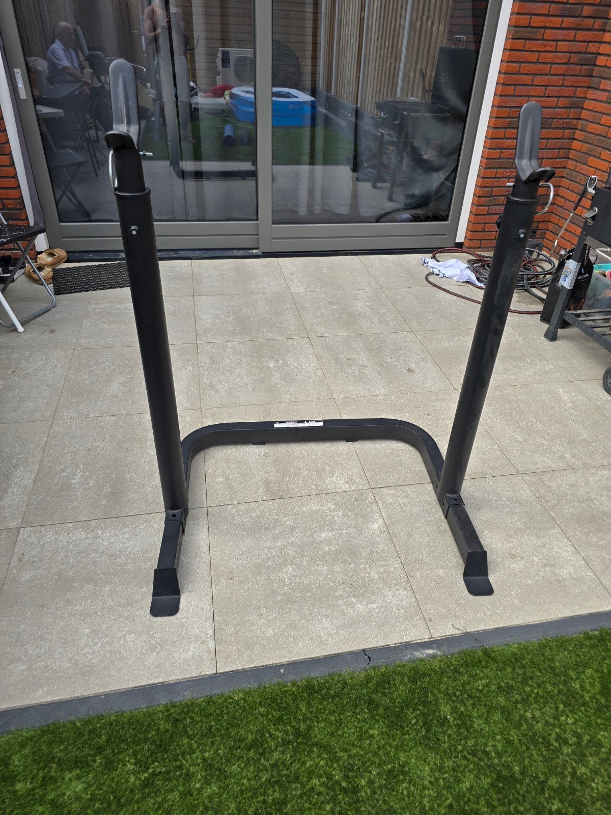 tunturi Squat Rack / bench rack / Haltersteun - Verstelbaar, Ophalen, Gebruikt, Armen, Overige typen