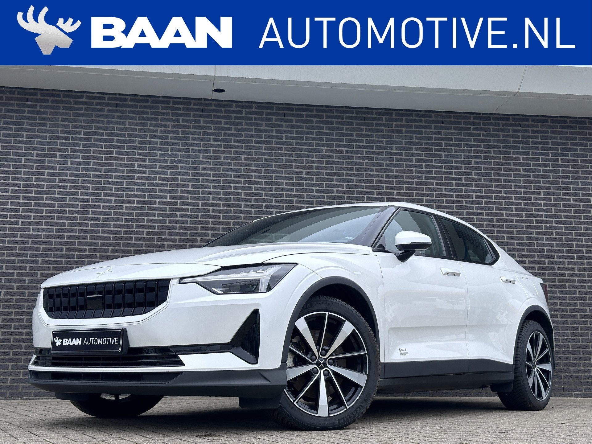 Polestar 2 Standard Range Single Motor 63kWh | Camera | Goog, Gebruikt, Wit, Origineel Nederlands, Onderhoudsboekje