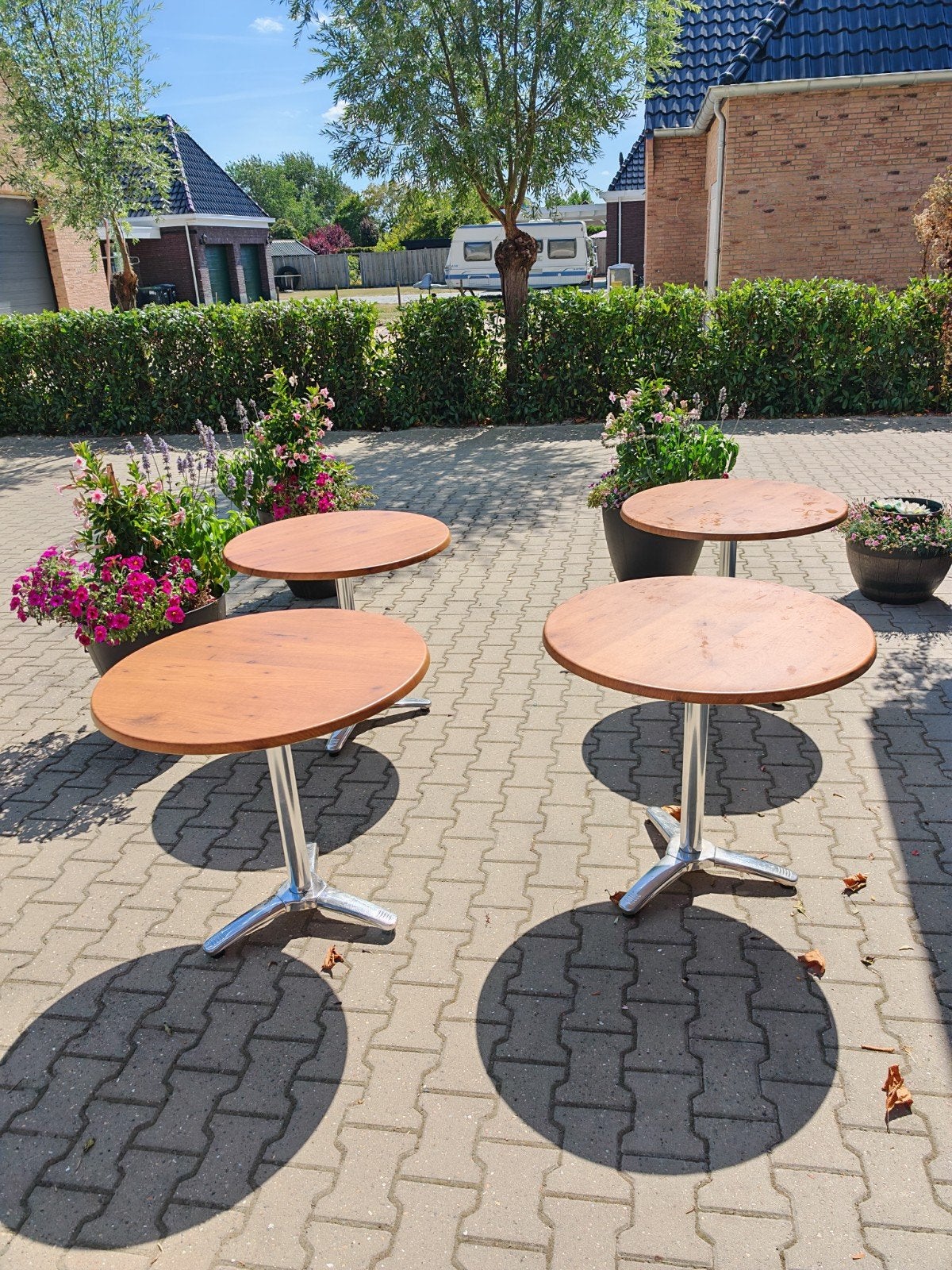 Terrastafels - Set van 6, Tuin en Terras, Ophalen, Gebruikt, Onbekend, Onbekend