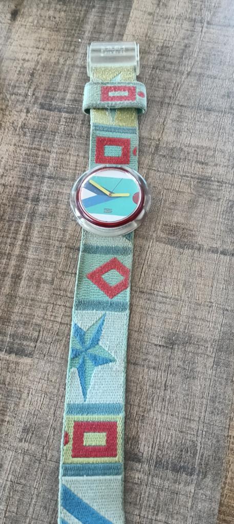 Horloge swatch, Verzenden, Kunststof, Kunststof, Swatch