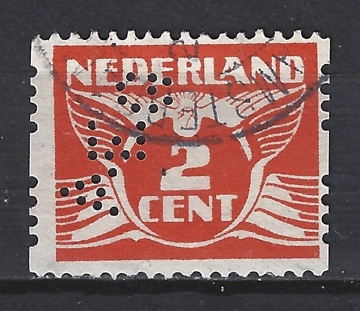 Roltanding 2 PERFIN AEG 1925 OP ZOEK NAAR ROLTANDING ? KIJK, Ophalen of Verzenden, T/m 1940, Gestempeld