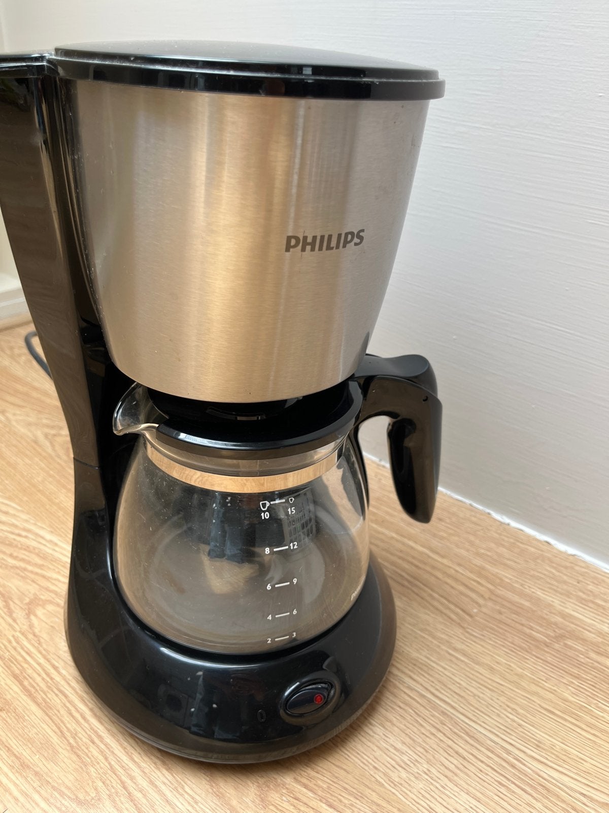 Philips koffiezetapparaat - Zo goed als nieuw, Ophalen, 10 kopjes of meer, Koffiemachine, Gemalen koffie