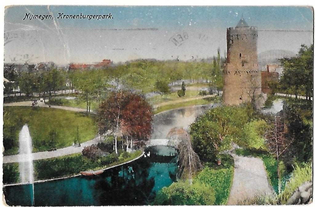Nijmegen H Land Stichting Oude Gelopen Ansichtkaart B309, Verzamelen, Ansichtkaarten | Nederland, Ophalen of Verzenden, 1940 tot 1960
