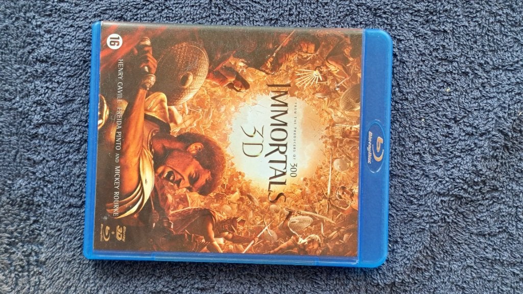 Immortals 3D "Blu Ray", Ophalen of Verzenden, Zo goed als nieuw
