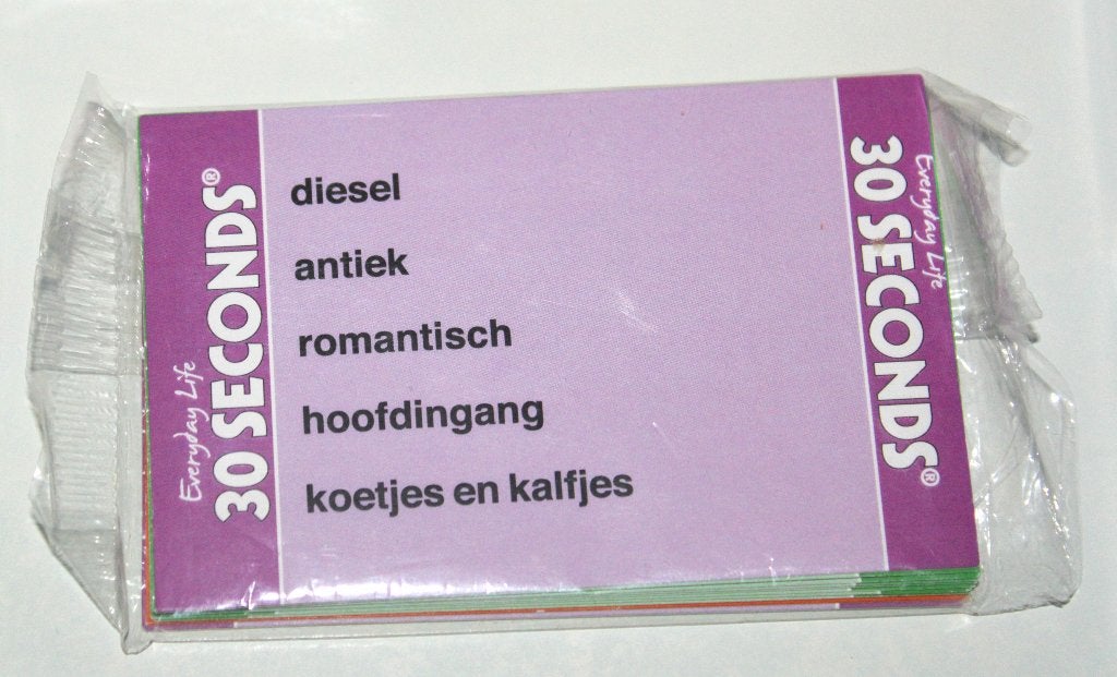 999 Games 30 seconds kaartjes uitbreiding3-28 spelers (12+), Nieuw, Ophalen of Verzenden, Vijf spelers of meer, 999games