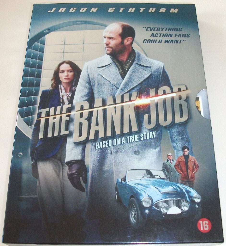 Dvd *** BANK JOB *** Een bizarre bankoverval, Engels, Vanaf 16 jaar, Nederlands, Actiethriller