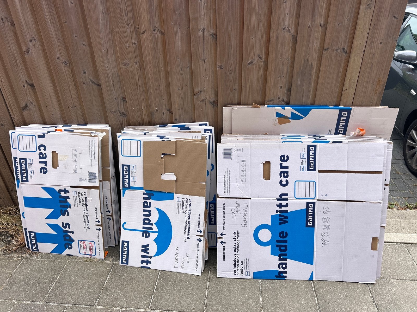 verhuisdozen van Gamma, Ophalen, 40 tot 60 cm, Opvouwbaar, 50 tot 75 cm