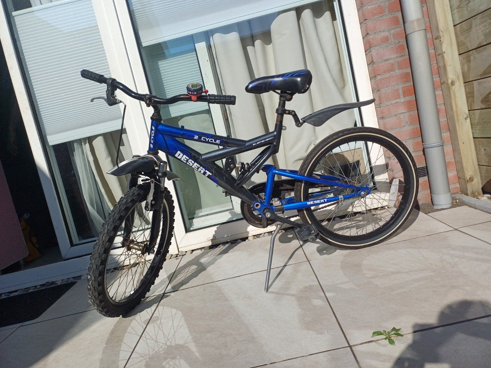 Desert 2 Cycle kinderfiets - Blauw/Zwart, Gebruikt, Velgrem, Minder dan 49 cm, Ophalen