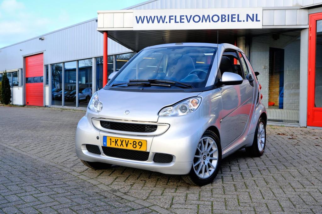 Smart Fortwo cabrio 1.0 mhd Passion Aut. Airco|LMV, Auto's, Automaat, Euro 5, Achterwielaandrijving, Gebruikt