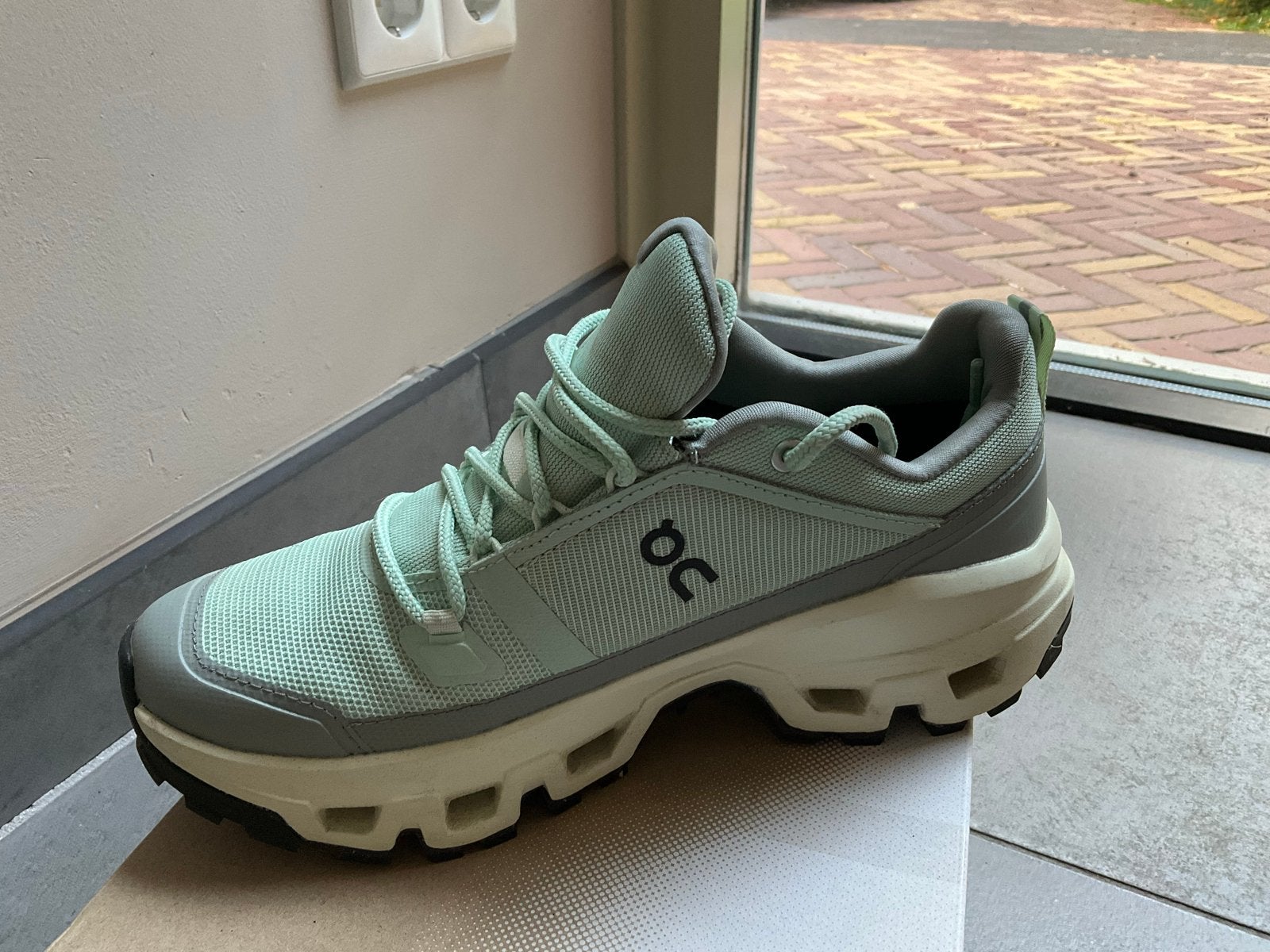 On Cloud dames wandelschoenen, Kleding | Dames, Schoenen, Ophalen of Verzenden, Zo goed als nieuw, Groen, Wandelschoenen