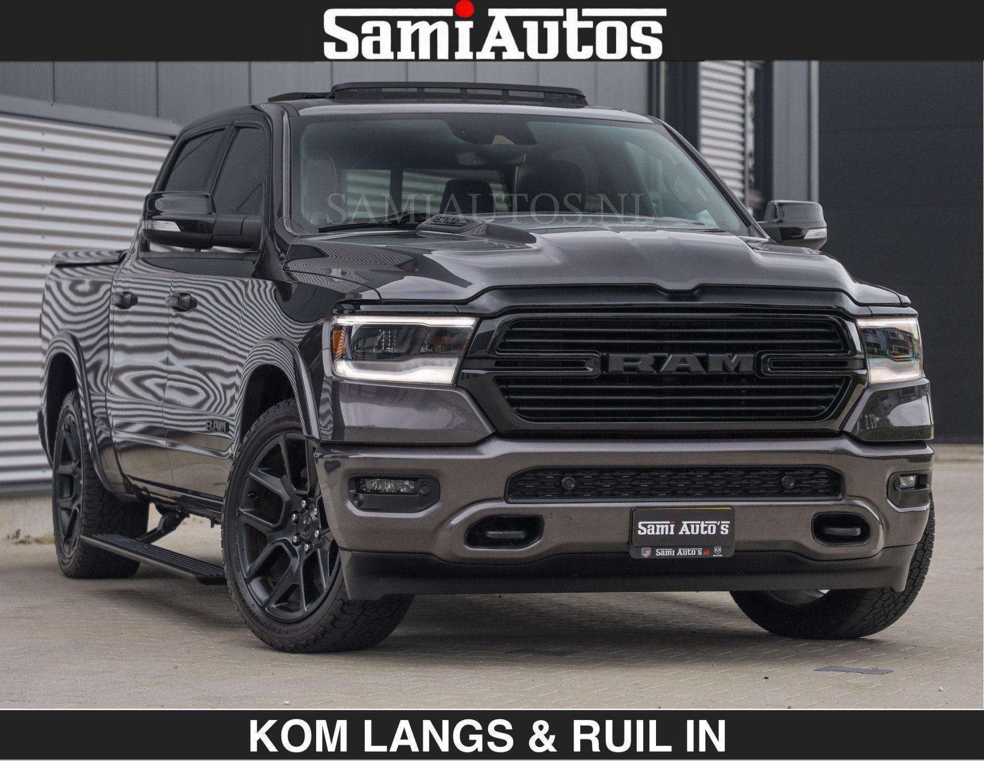 Dodge Ram SPORT LARAMIE 5.7 V8 HEMI | LUCHTVERING | 2023 | P, Auto's, Automaat, Gebruikt, 5654 cc, Met garantie (alle)