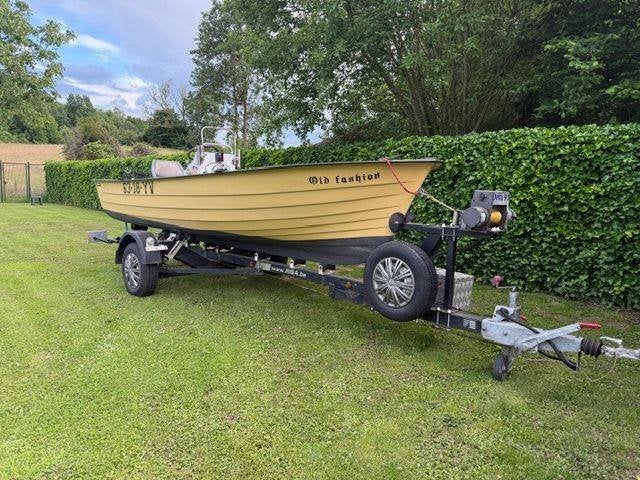 Rana 520 met Riba Boottrailer (zonder motor), Ophalen, Overige merken, Gebruikt, Geen motor