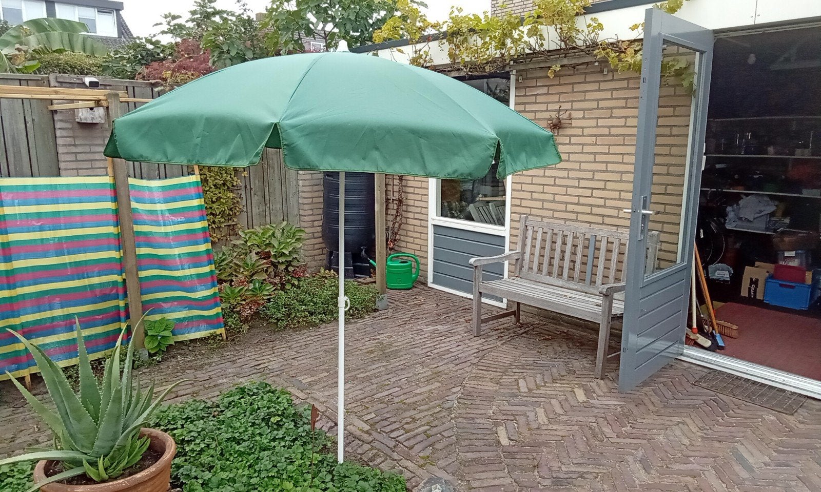 Groene parasol - 160 cm diameter