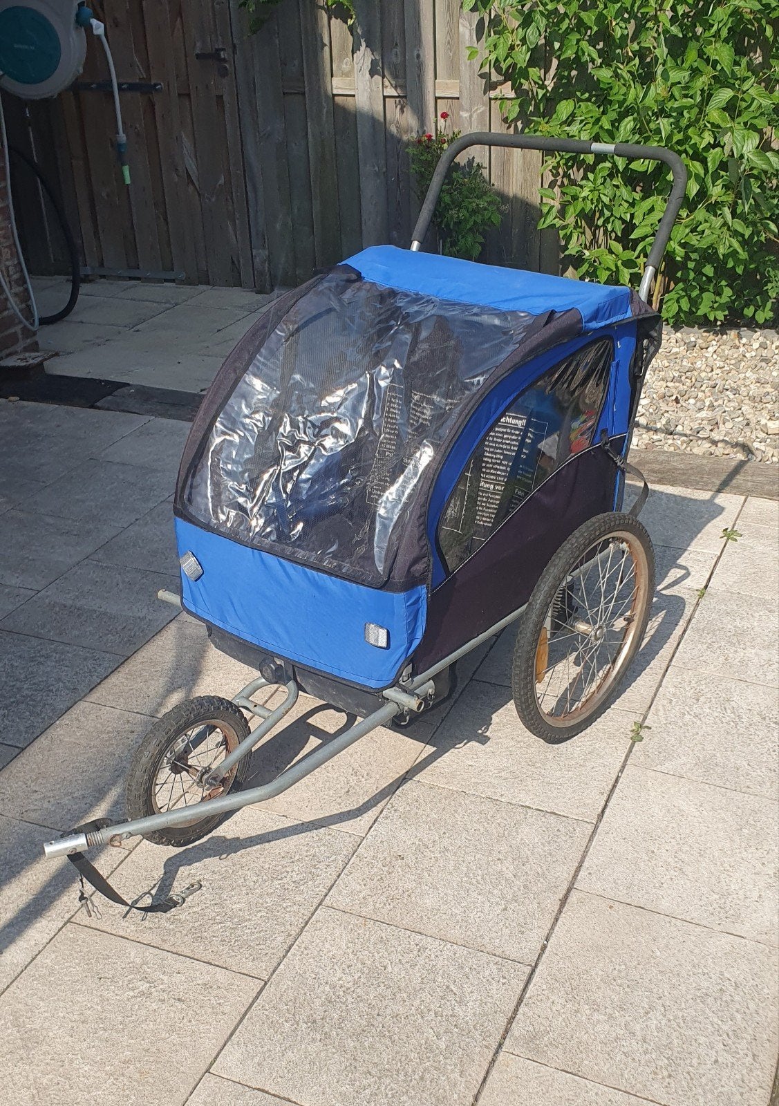 Fietskar voor 2 kinderen of een hond!, Ophalen, Gebruikt, Kinderkar