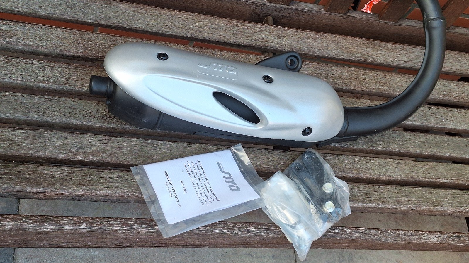 Peugeot vivacity viva city 2takt 50cc NIEUW SITOPLUS UITLAAT, Ophalen of Verzenden, Nieuw, Uitlaat, Peugeot