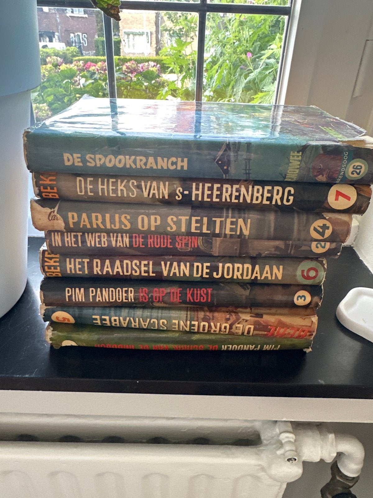Pim Pandoer en andere jeugdboeken - Set van 7, Ophalen of Verzenden, Gelezen