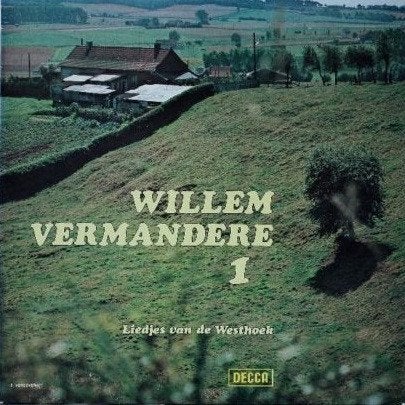 LP - Willem Vermandere - Liedjes van de Westhoek, Beschermende buitenhoes, LP, Ophalen of Verzenden, Zo goed als nieuw