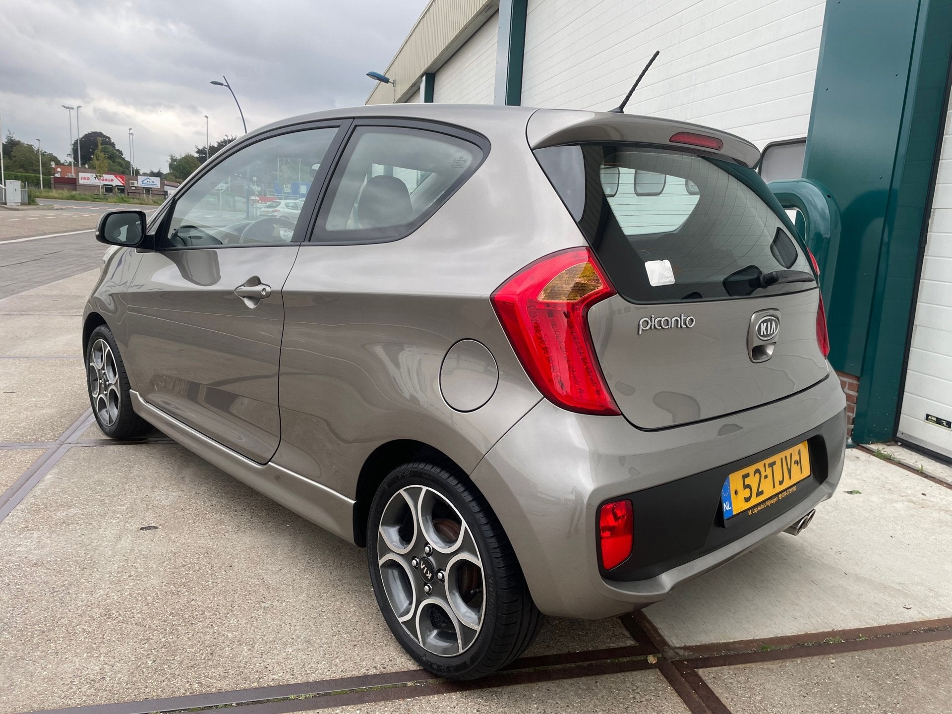 Kia Picanto 1.2 CVVT Comfort Pack, Auto's, Gebruikt, Zwart, 4 cilinders, 400 kg