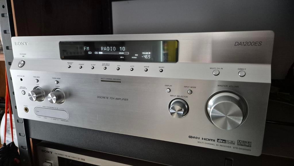 Sony DA1200ES surround receiver, Ophalen, Zo goed als nieuw, 60 tot 120 watt, Sony